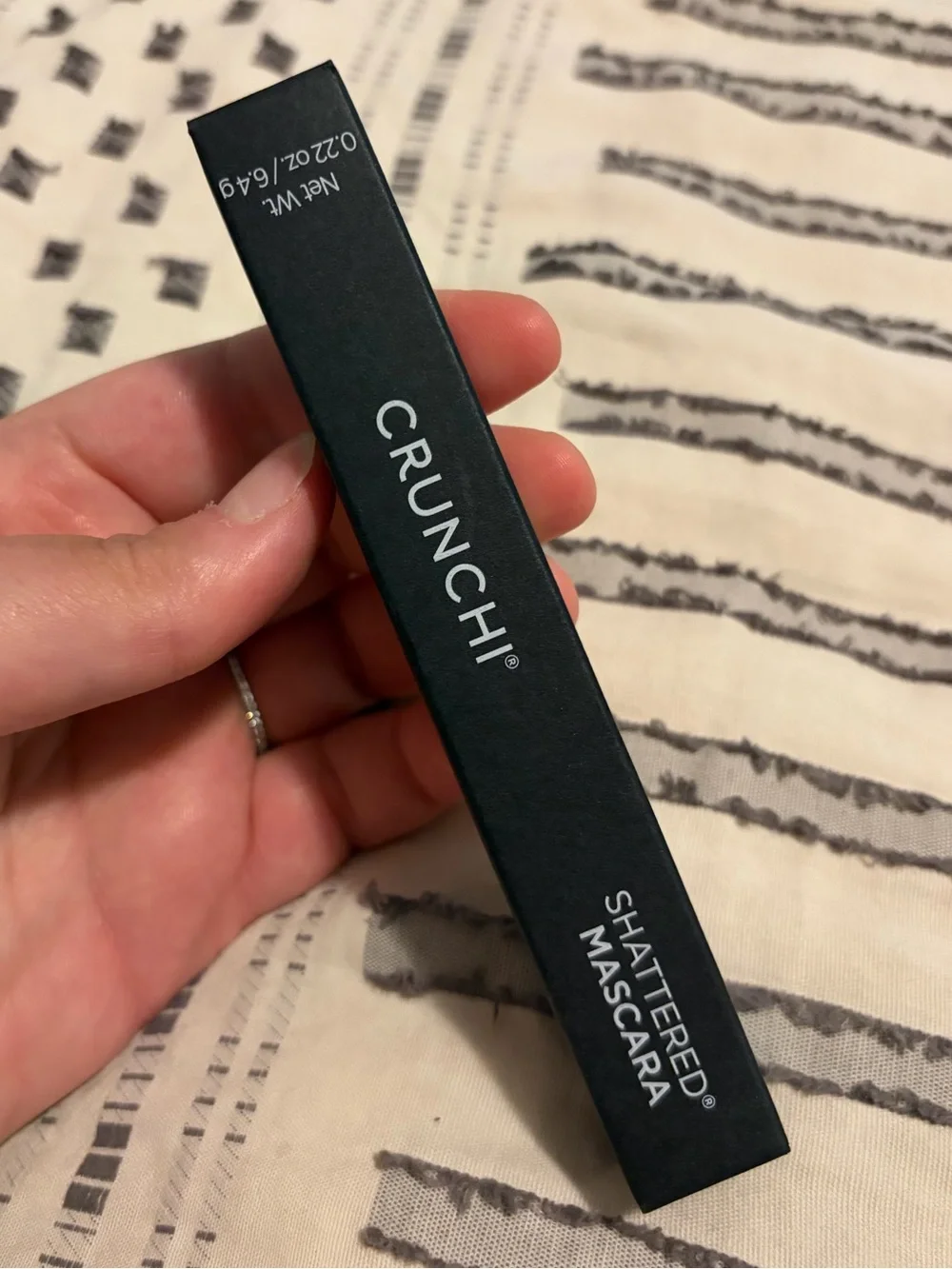 NEW Crunchi Shattered Mascara Black Vegan Clean Beauty